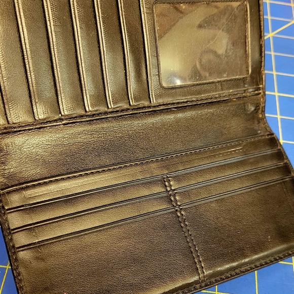 Coach Black Wallet 8" x 4.5" x 1.25" - Picture 7 of 16